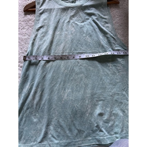 Lululemon All Yours Tank TopCloudy Wash Arctic‎ Green Size 8 - Picture 5 of 5